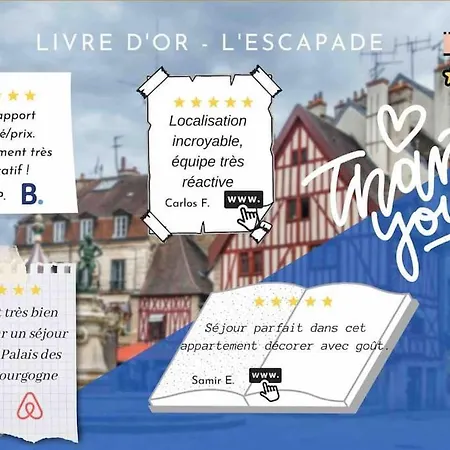 公寓 L'Escapade I Hypercentre Spacieux & Moderne *